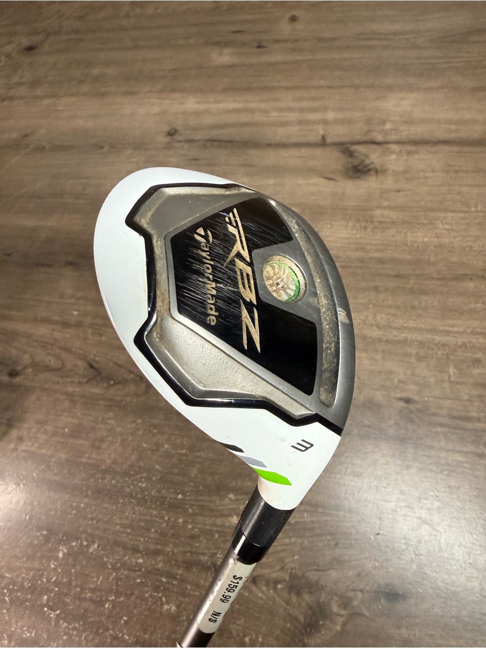 TaylorMade RBZ Stage 2 3 Hybrid 19° RH RocketFuel 65g Stiff + Headcover $159.99